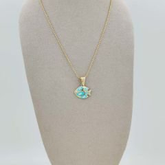 Mineli Balık Kolye Ucu – KLU0587