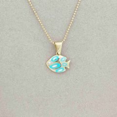 Mineli Balık Kolye Ucu – KLU0587