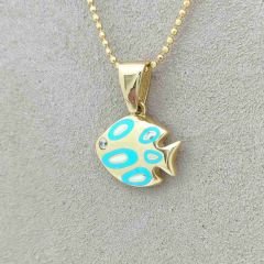 Mineli Balık Kolye Ucu – KLU0587