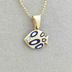 Mineli Balık Kolye Ucu – KLU0586