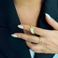 Fil Dişi Kolye Ucu – KLU0592