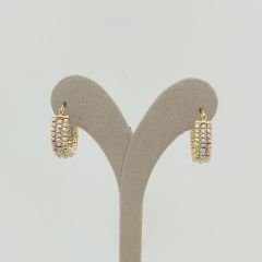 3 Renk Dorika Halka Küpe – KP00841