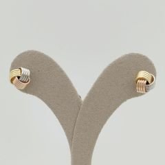 3 Renk Düğme Küpe – KP00854