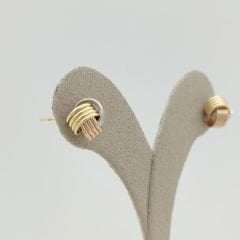 3 Renk Düğme Küpe – KP00854