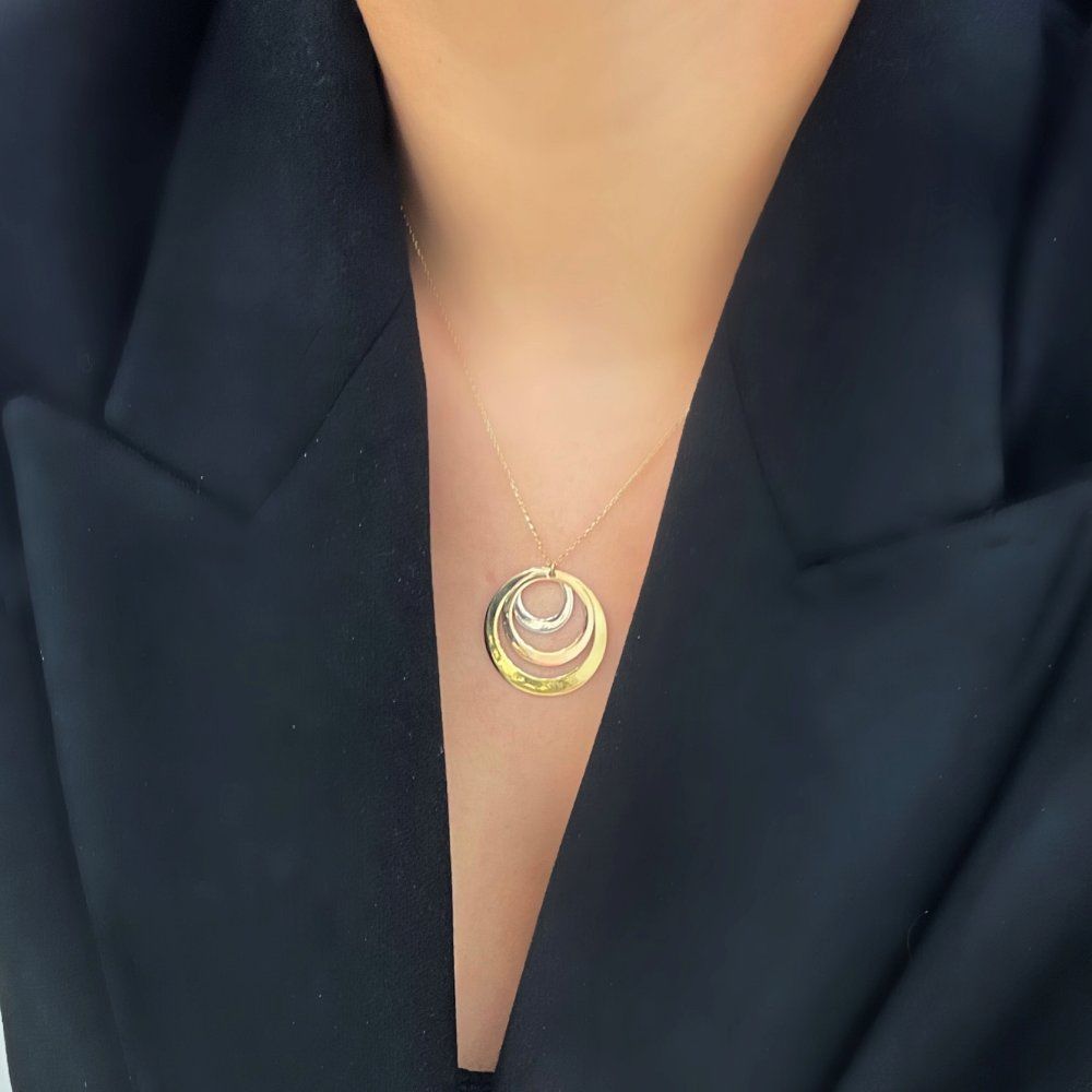 3 Renk Halka Kolye – KLY0944