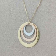 3 Renk Halka Kolye – KLY0944