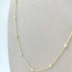 Mini Top Detaylı Zincir Kolye – ZNC0455