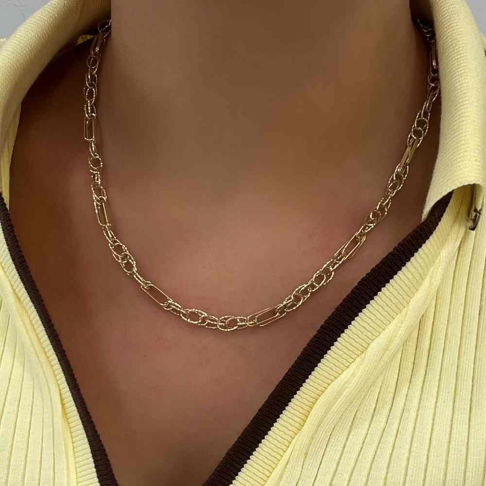 Halkalı Ataç Zincir Kolye – KLY0979