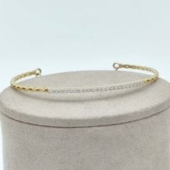 Taşlı İnce Kelepçe – KLP0317