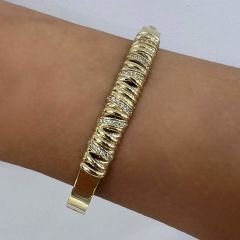 Taşlı Kalın Kelepçe – KLP0320