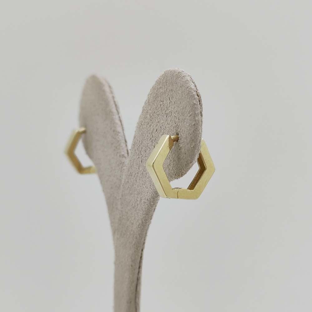 Beşgen Halka Küpe – KP00887