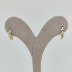 Taşlı Yıldız Halka Küpe – KP00870