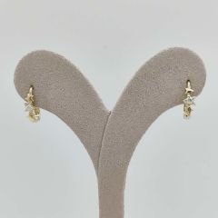 Taşlı Yıldız Halka Küpe – KP00870
