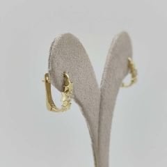 Taşlı Yıldız Halka Küpe – KP00870