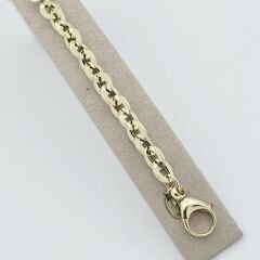 İtalyan Oval Halka Zincir Bileklik – BLK0938