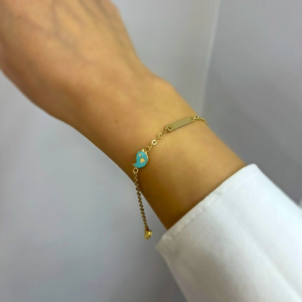 Mavi Kuş Çocuk Künye – BLK0947