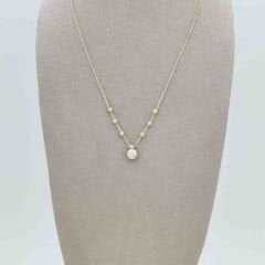 Tek Taş Dorikalı Kolye – KLY0990