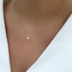 Piramit Tek Taş Kolye – KLY0992