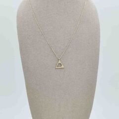 Taşlı Üçgen Kolye – KLY0997