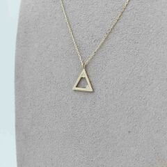 Taşlı Üçgen Kolye – KLY0997