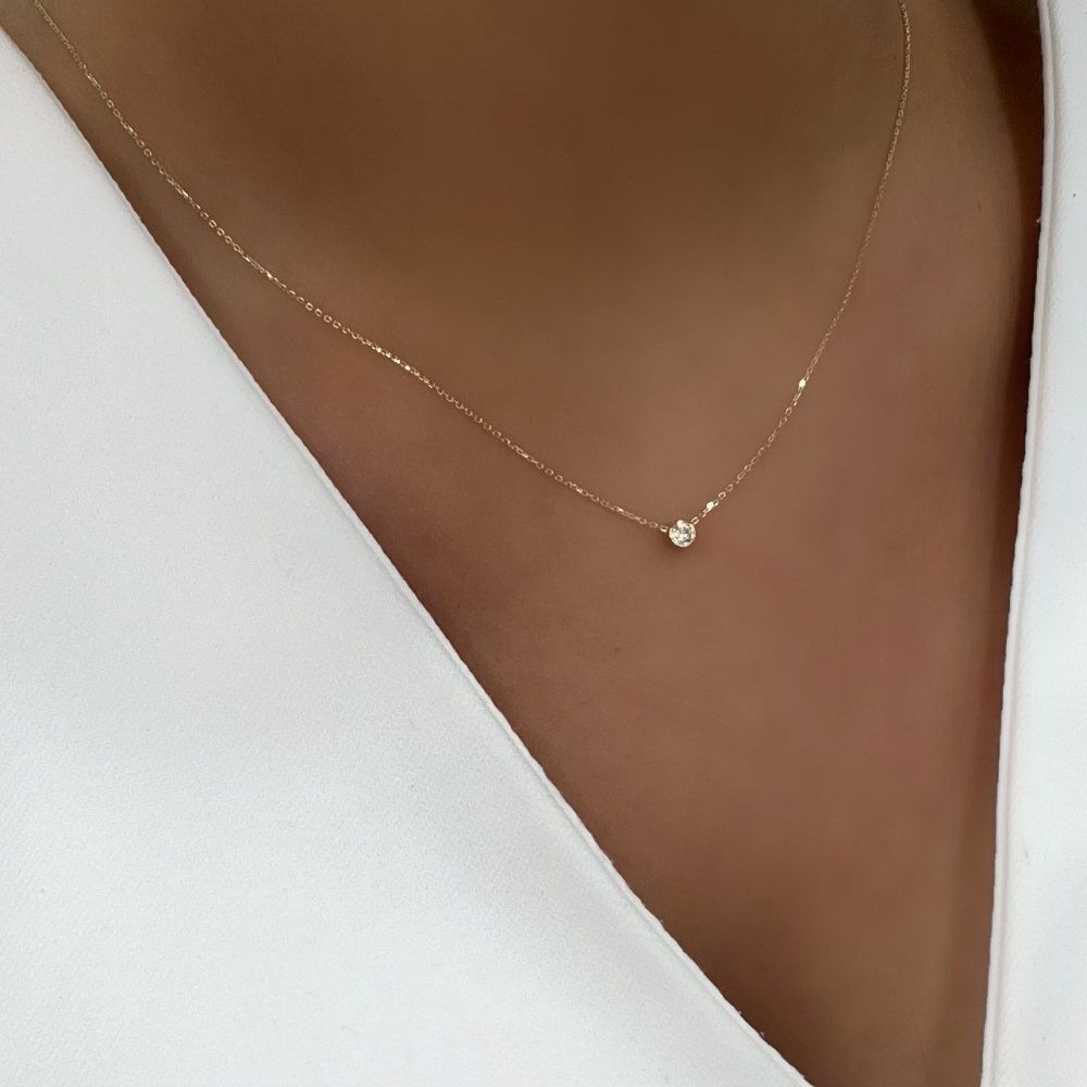 Tek Taş Kolye – KLY0996