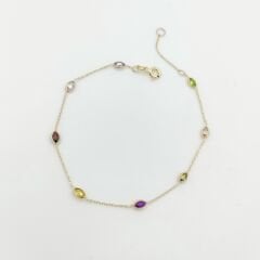 Renkli Markiz Taşlı Bileklik – BLK0953