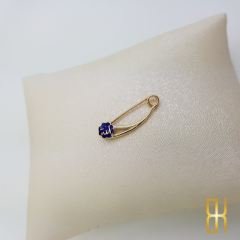 Altın Allah Yazılı Bebek İğnesi