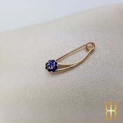 Altın Allah Yazılı Bebek İğnesi