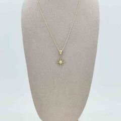 Taşlı Kutup Yıldızı Kolye Ucu – KLU0625