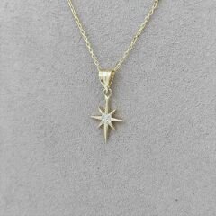 Taşlı Kutup Yıldızı Kolye Ucu – KLU0626