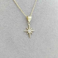 Taşlı Kutup Yıldızı Kolye Ucu – KLU0626