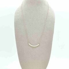 Taşlı Güneş Tacı Kolye – KLY1006