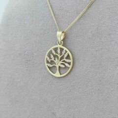 Taşlı Hayat Ağacı Kolye Ucu – KLU0640