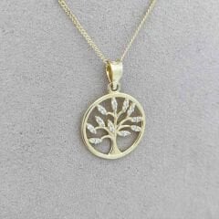 Taşlı Hayat Ağacı Kolye Ucu – KLU0640