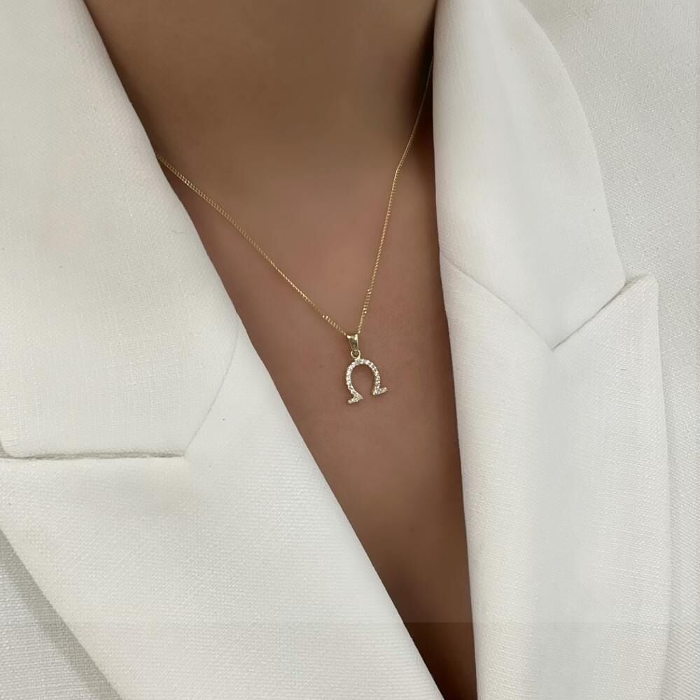 Taşlı Nal Kolye Ucu – KLU0644