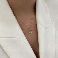 Taşlı Nal Kolye Ucu – KLU0644