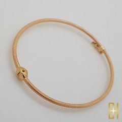 Rose Altın Kelepçe - Pembe Altın