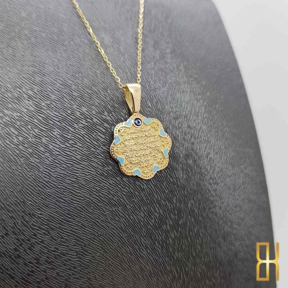 Kalpli Dualı Kolye Ucu Ayetel Kürsi