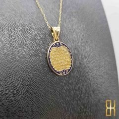 Ayetel Kürsi Dualı Kolye Ucu