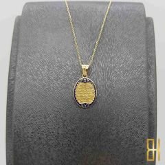 Ayetel Kürsi Dualı Kolye Ucu