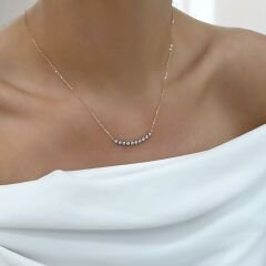 Taşlı Rose Kolye – KLY1015