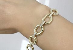 Taşlı Petek Bileklik – BLK1008