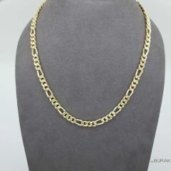 Figaro Zincir 14 Ayar Altın 60 cm