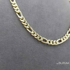 Figaro Zincir 14 Ayar Altın 60 cm