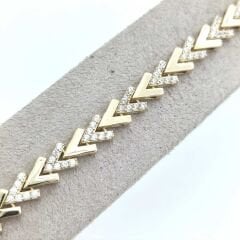 Taşlı Balıksırtı Bileklik – BLK1013