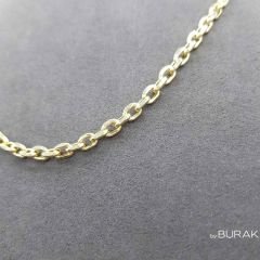 Doç Zincir 14 Ayar Altın 60 cm Orta