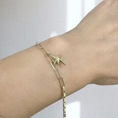 Yıldız Sallantılı Ataç Bileklik – BLK1002