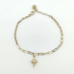Yıldız Sallantılı Ataç Bileklik – BLK1002