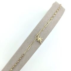 Yıldız Sallantılı Ataç Bileklik – BLK1002