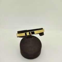 Sarı Altın Kalın Kelepçe - KLP0327